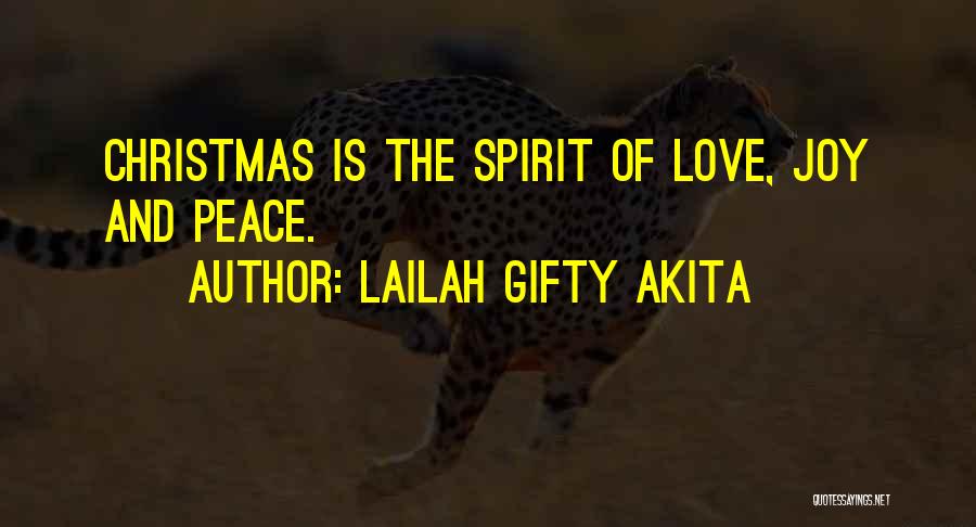 Christianity And Peace Quotes By Lailah Gifty Akita