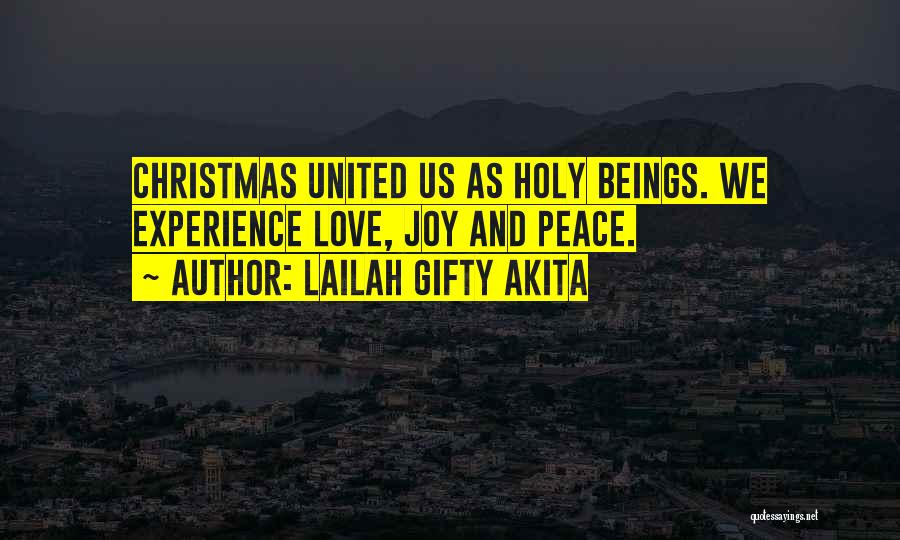 Christianity And Peace Quotes By Lailah Gifty Akita