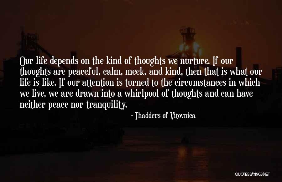 Christianity And Peace Quotes By Thaddeus Of Vitovnica