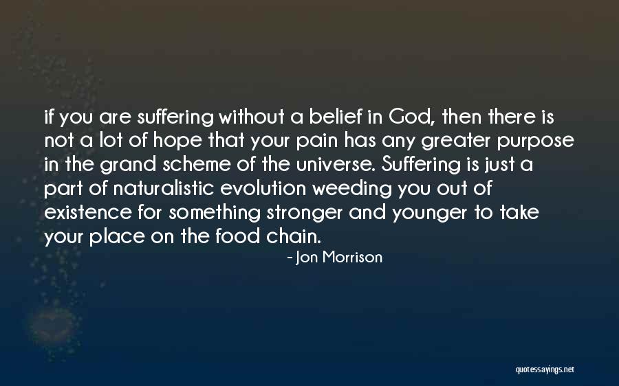 Christianity And Suffering Quotes By Jon Morrison