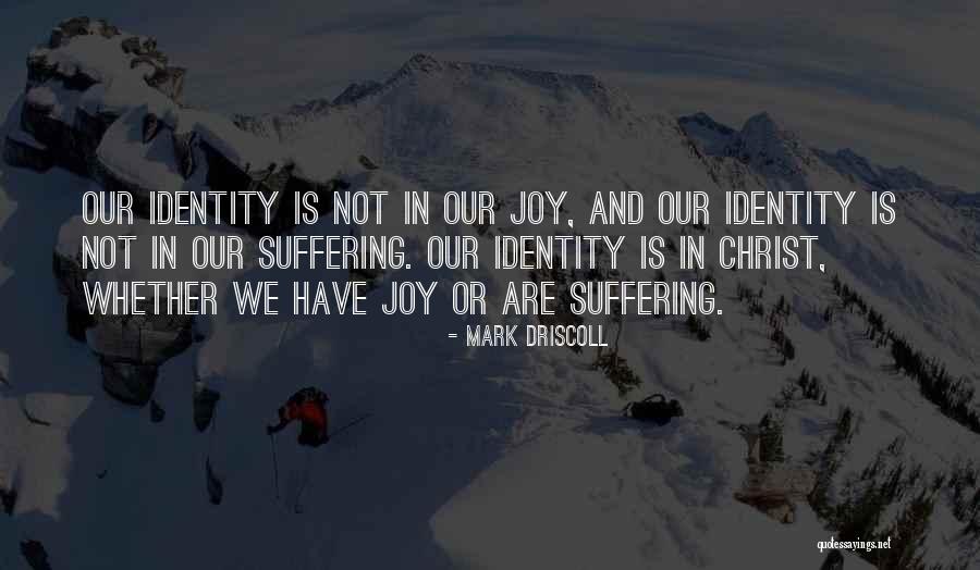 Christianity And Suffering Quotes By Mark Driscoll