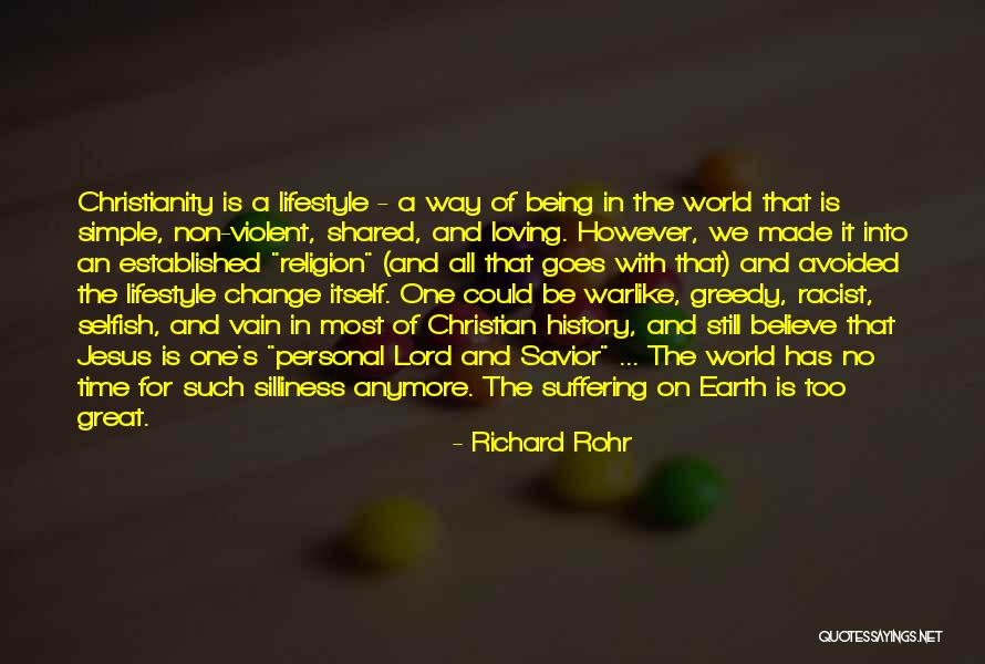 Christianity And Suffering Quotes By Richard Rohr