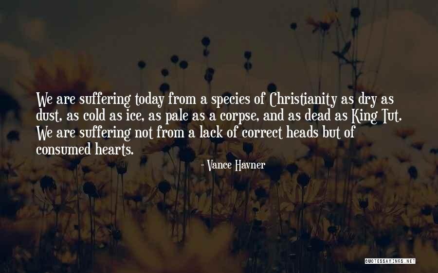 Christianity And Suffering Quotes By Vance Havner