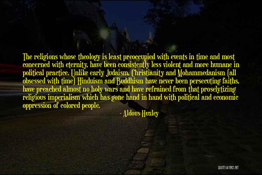 Christianity And War Quotes By Aldous Huxley