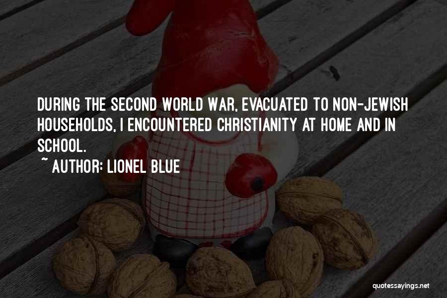 Christianity And War Quotes By Lionel Blue