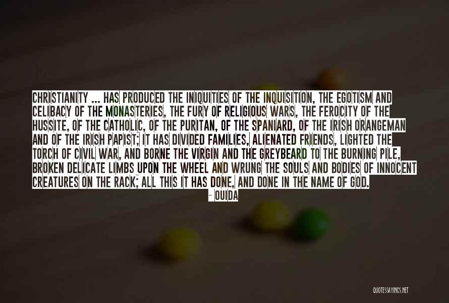 Christianity And War Quotes By Ouida Christianity And War Quotes By Ouida