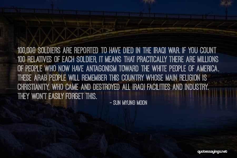 Christianity And War Quotes By Sun Myung Moon