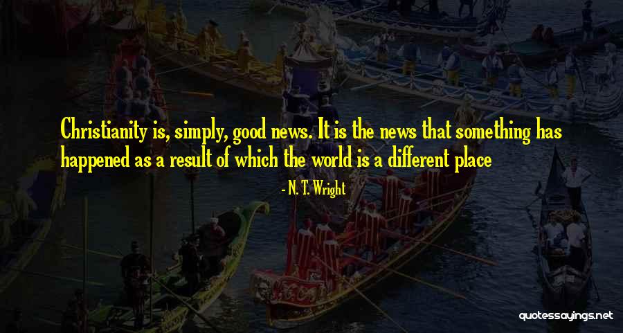Christianity As A World Quotes By N. T. Wright Christianity As A World Quotes By N. T. Wright