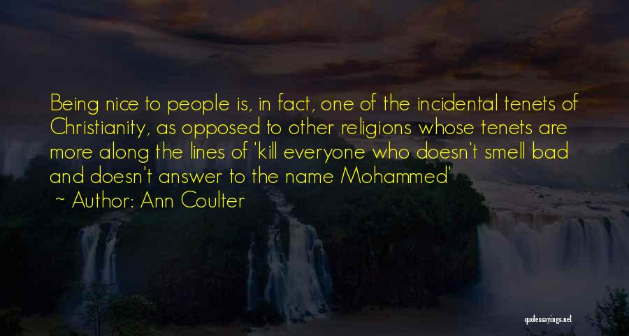 Christianity As Religion Quotes By Ann Coulter