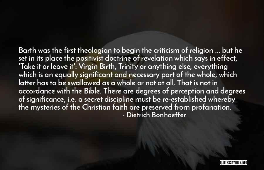 Christianity As Religion Quotes By Dietrich Bonhoeffer