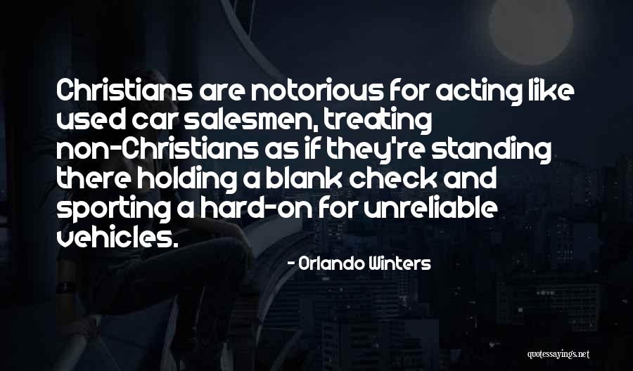 Christianity As Religion Quotes By Orlando Winters