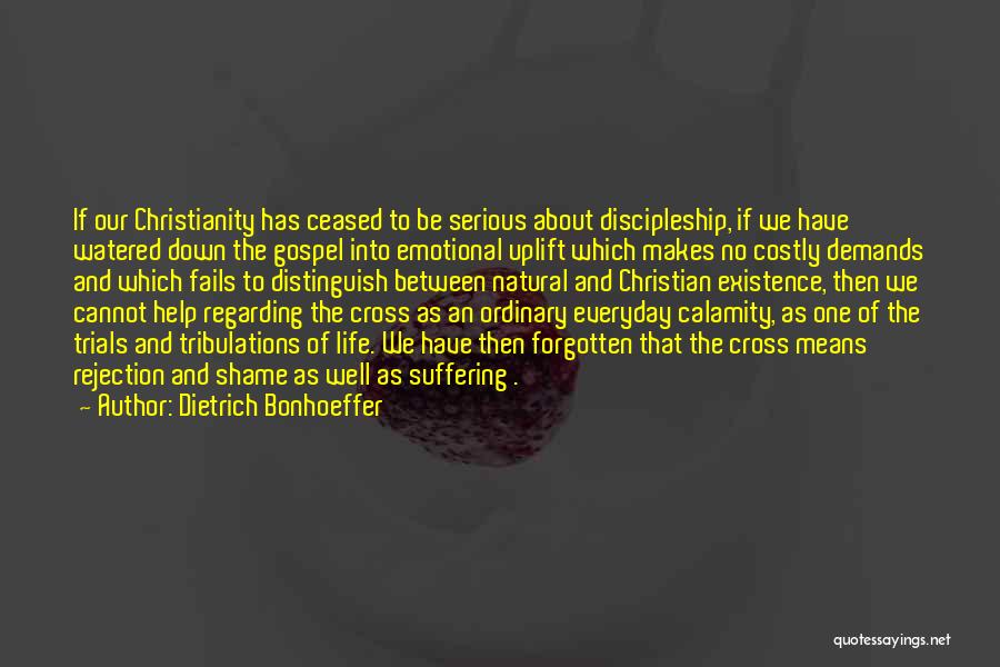 Christianity Suffering Quotes By Dietrich Bonhoeffer