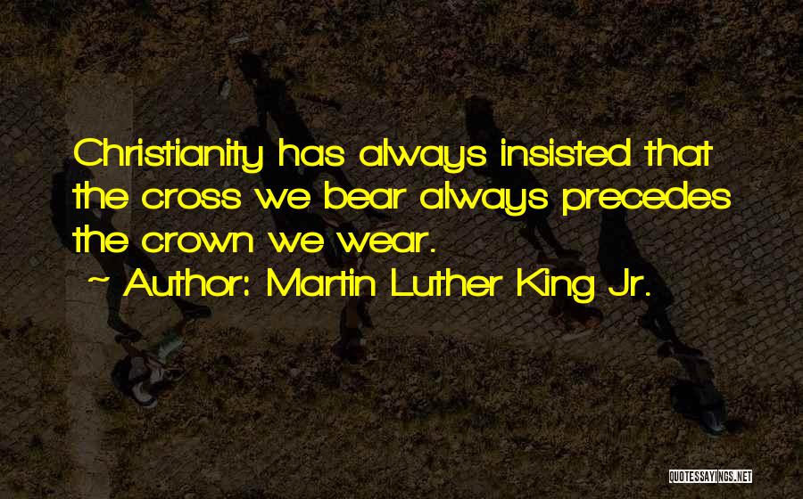 Christianity Suffering Quotes By Martin Luther King Jr.