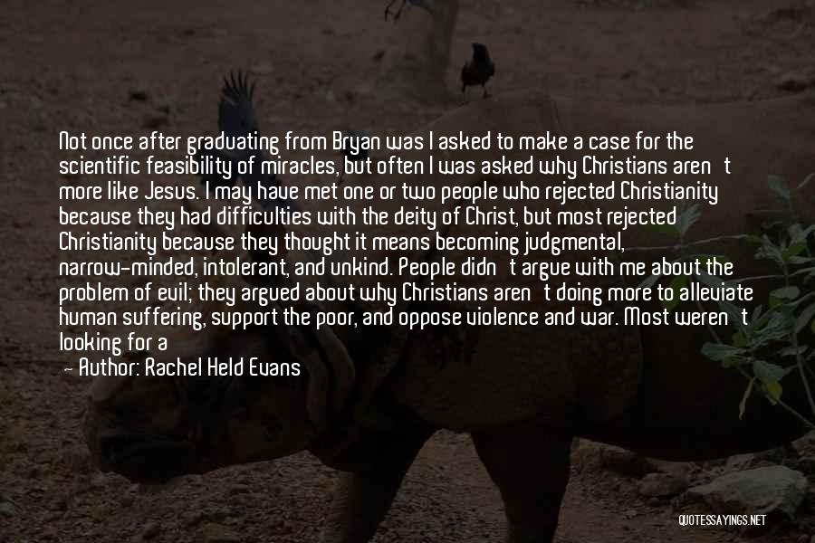 Christianity Suffering Quotes By Rachel Held Evans