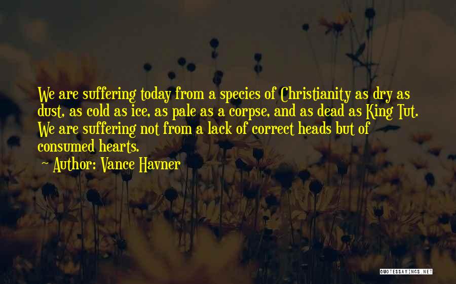 Christianity Suffering Quotes By Vance Havner