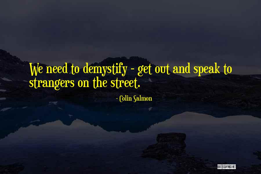 Christianized Synonyms Quotes By Colin Salmon Christianized Synonyms Quotes By Colin Salmon