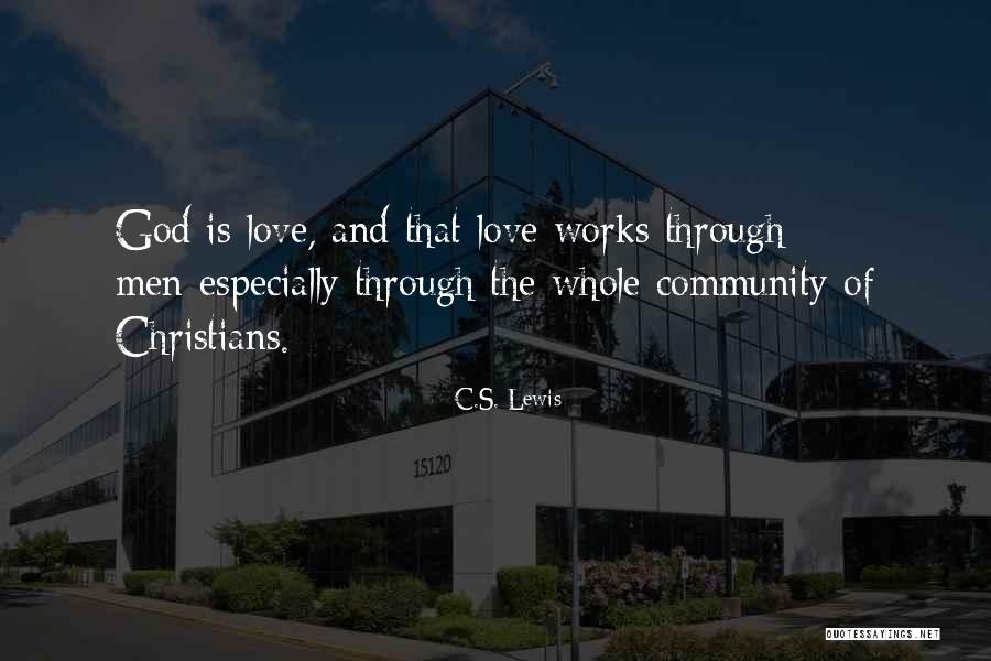 Christians Quotes By C.S. Lewis Christians Quotes By C.S. Lewis
