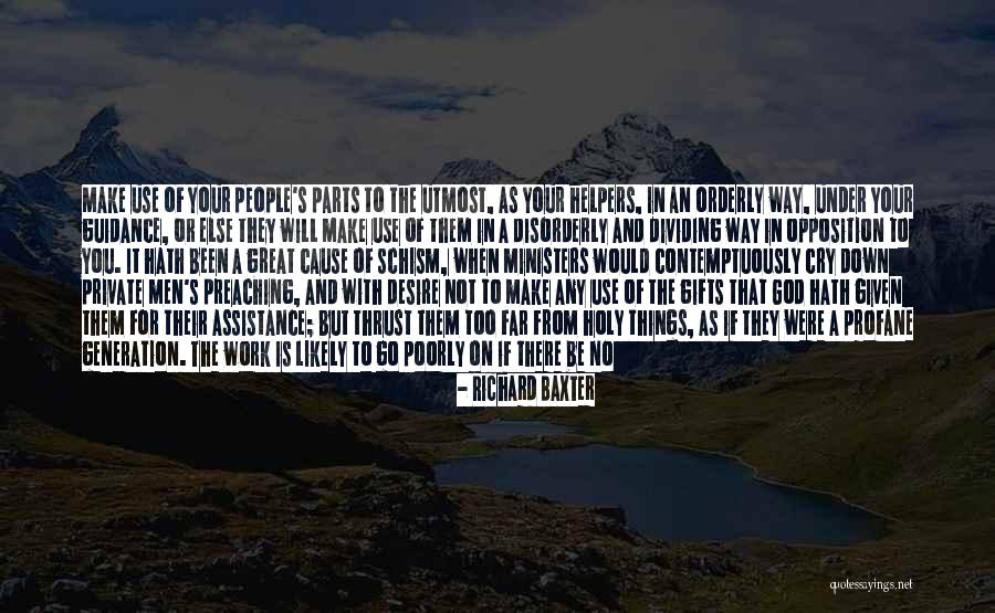 Christians Self Help Quotes By Richard Baxter Christians Self Help Quotes By Richard Baxter