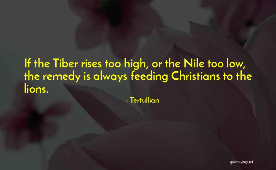 Christians To The Lions Quotes By Tertullian Christians To The Lions Quotes By Tertullian