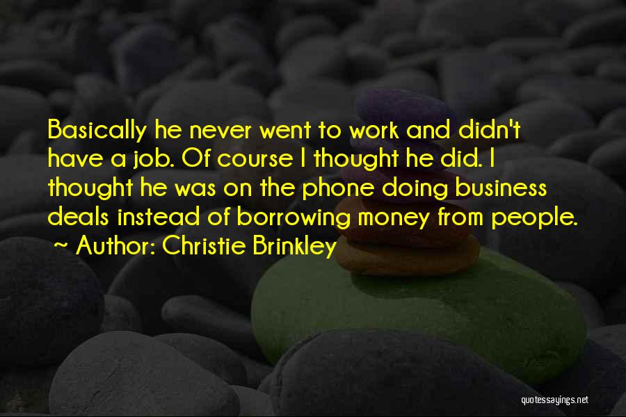 Christie Brinkley Quotes 322661