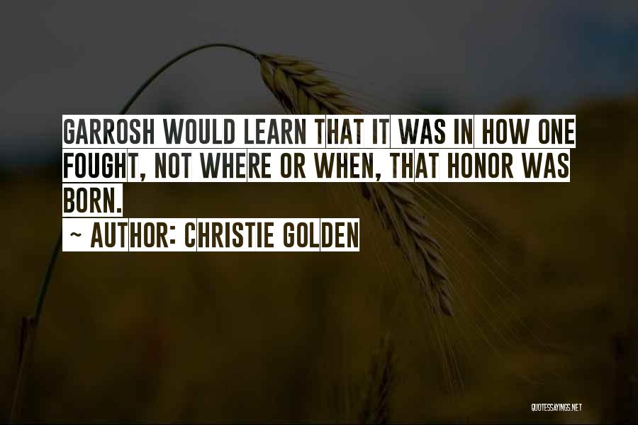 Christie Golden Quotes 358405