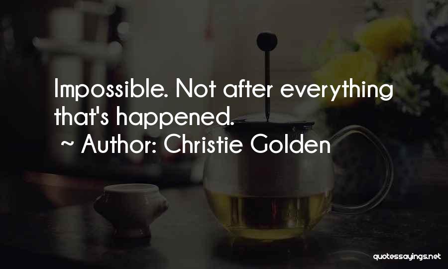 Christie Golden Quotes 817443