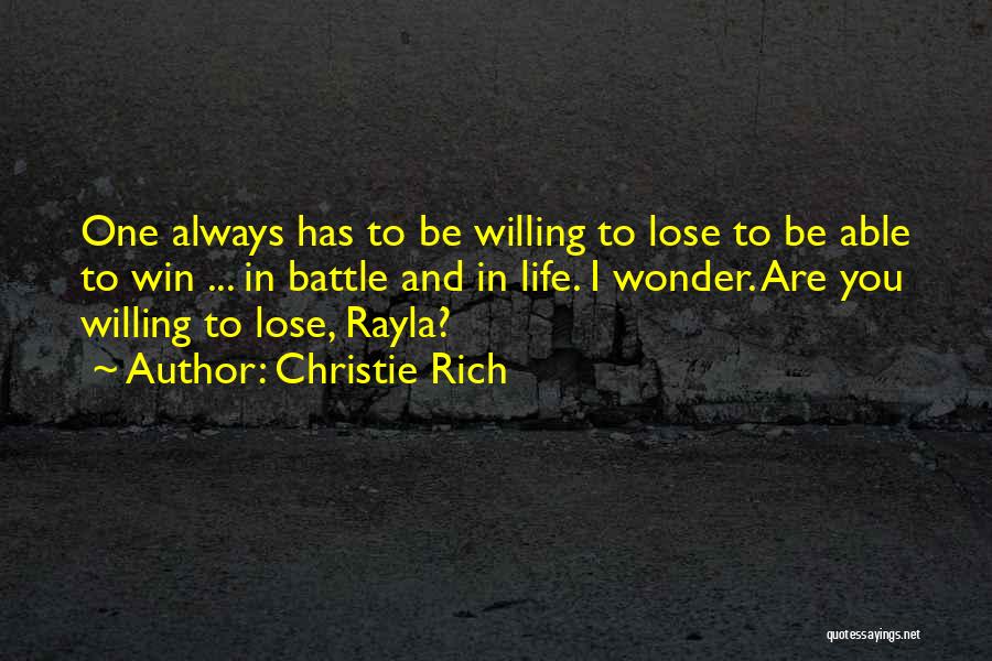 Christie Rich Quotes 941373