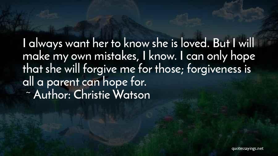 Christie Watson Quotes 457266