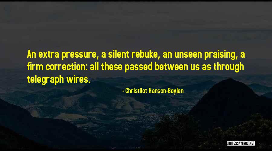 Christilot Hanson-Boylen Quotes 380272