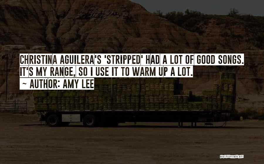 Christina Aguilera Stripped Quotes By Amy Lee