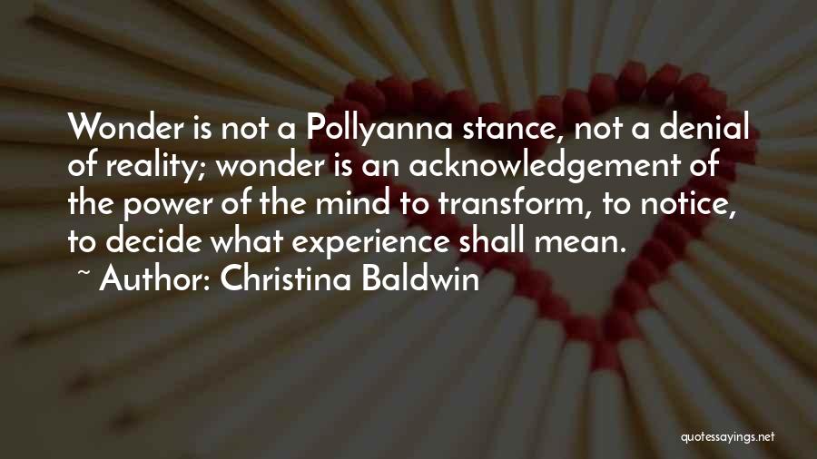 Christina Baldwin Quotes 1556079