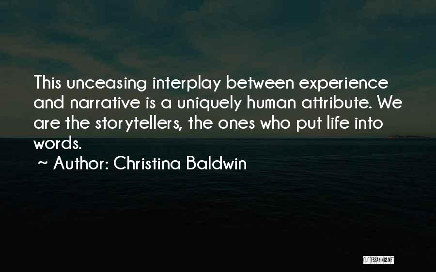 Christina Baldwin Quotes 623299