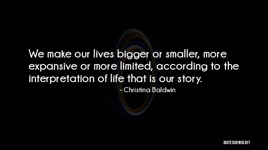 Christina Baldwin Quotes 704265