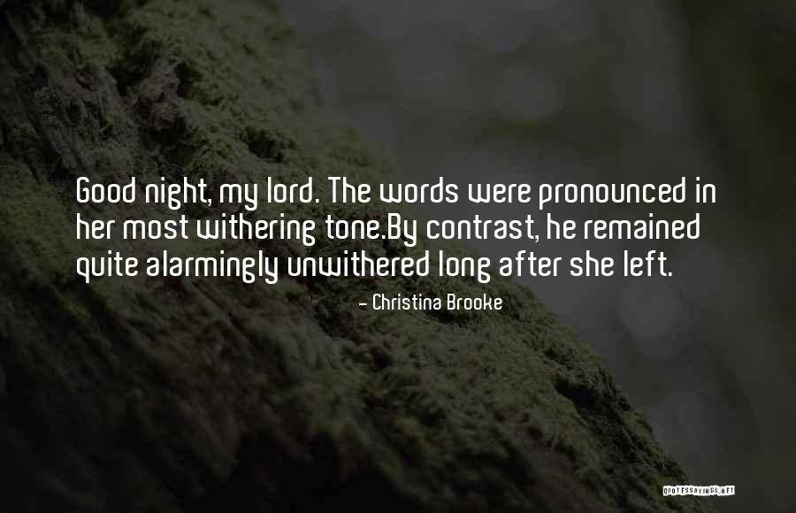 Christina Brooke Quotes 1421904