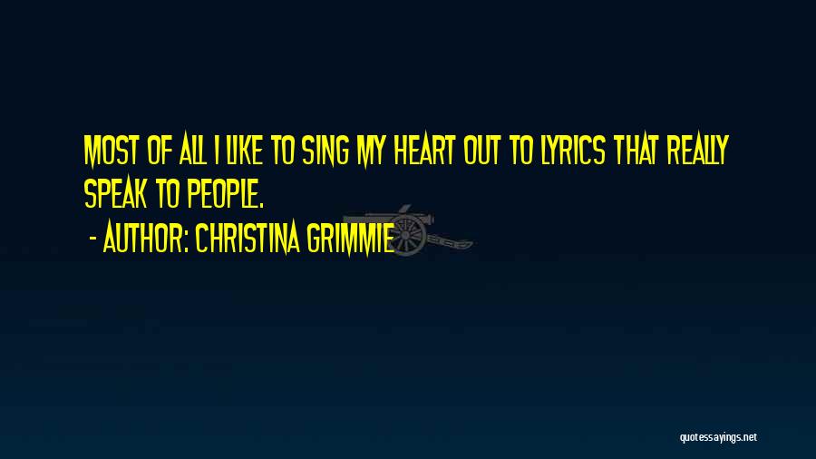 Christina Grimmie Quotes 2203202