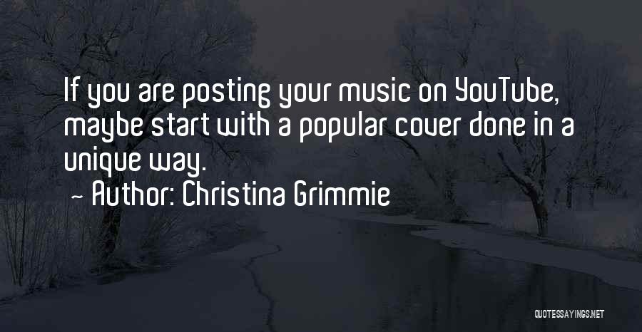 Christina Grimmie Quotes 441027