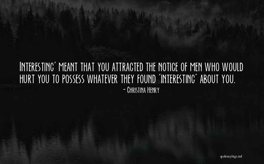 Christina Henry Quotes 2257972 Christina Henry Quotes 2257972