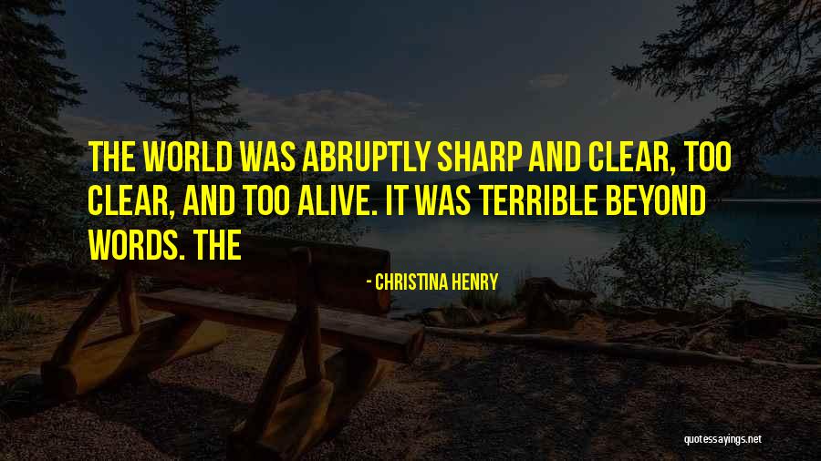 Christina Henry Quotes 641555 Christina Henry Quotes 641555