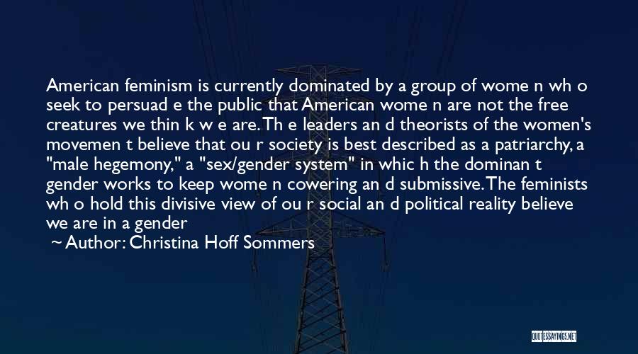 Christina Hoff Sommers Quotes 1390993