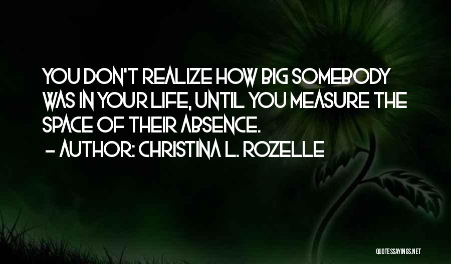 Christina L. Rozelle Quotes 1667678