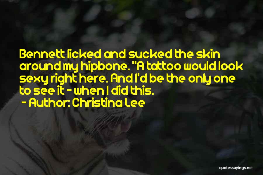 Christina Lee Quotes 2179658