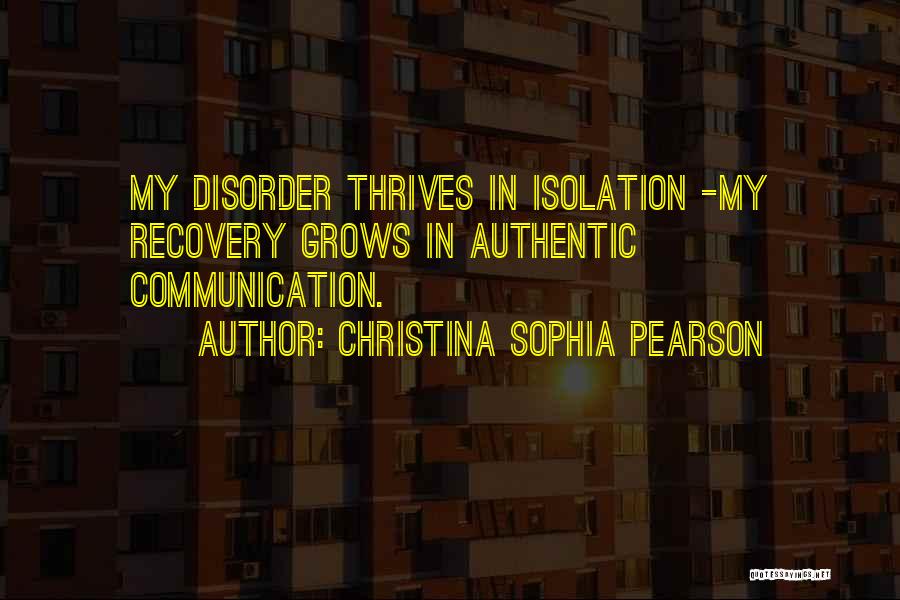 Christina Sophia Pearson Quotes 1577781