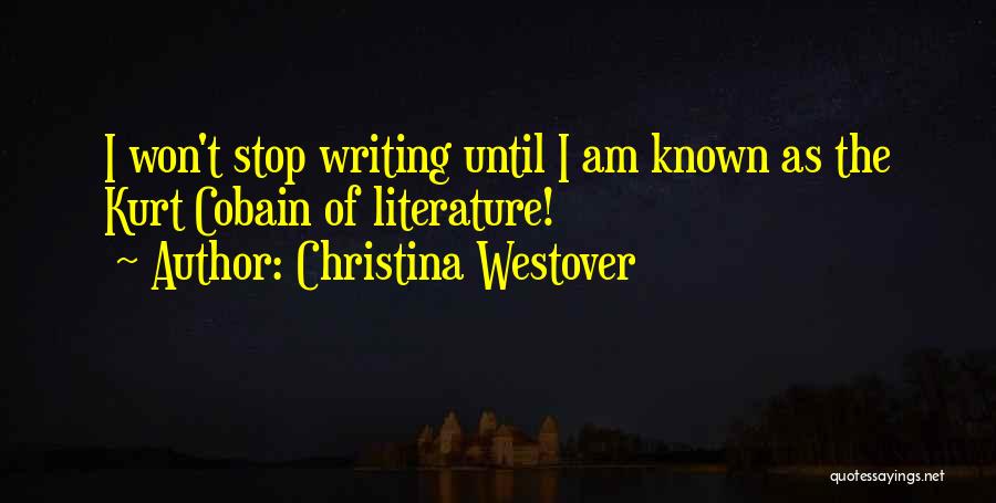 Christina Westover Quotes 664024