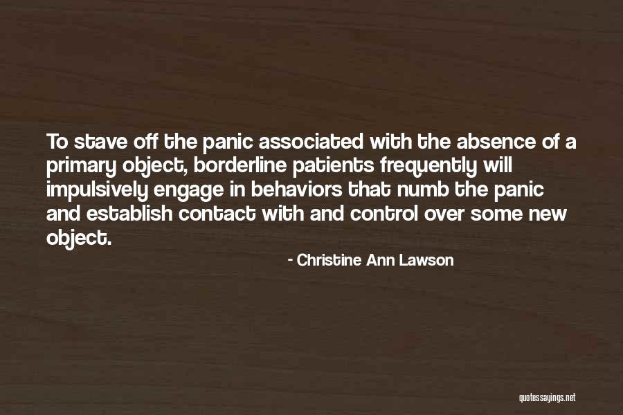 Christine Ann Lawson Quotes 1035696