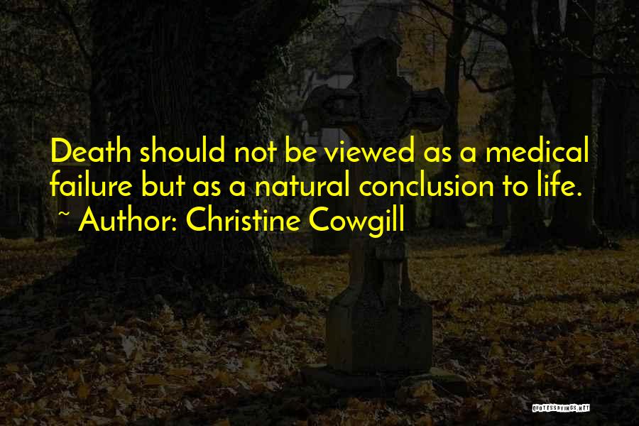 Christine Cowgill Quotes 1736182
