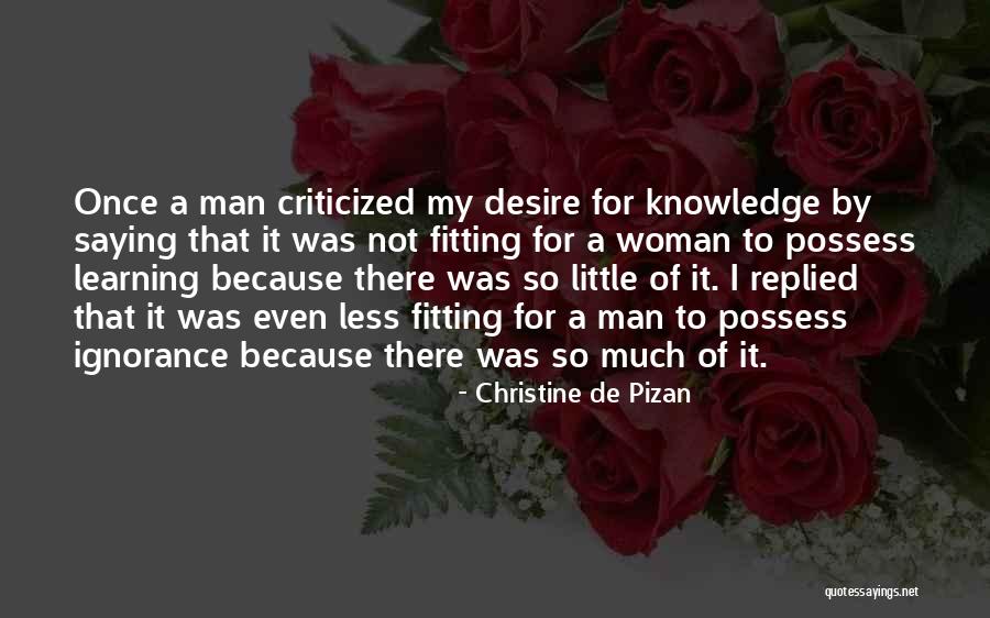 Christine De Pizan Quotes 1811801