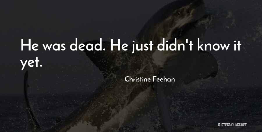 Christine Feehan Quotes 955544