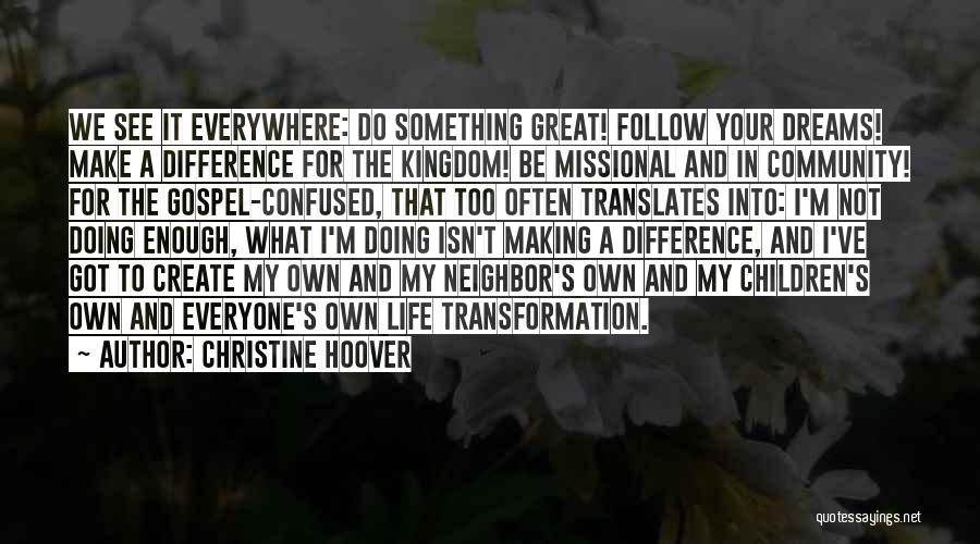 Christine Hoover Quotes 2119058