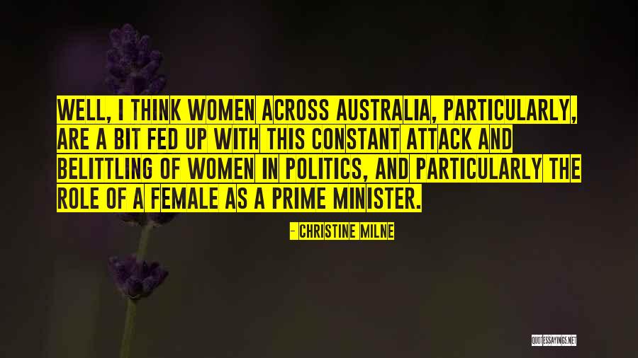 Christine Milne Quotes 714336