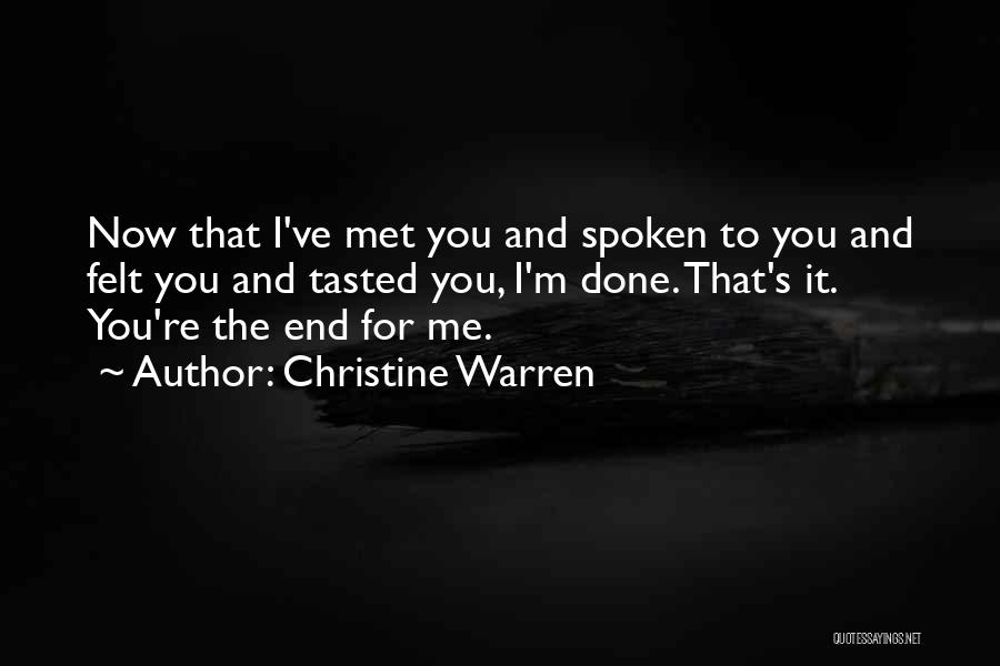 Christine Warren Quotes 477524